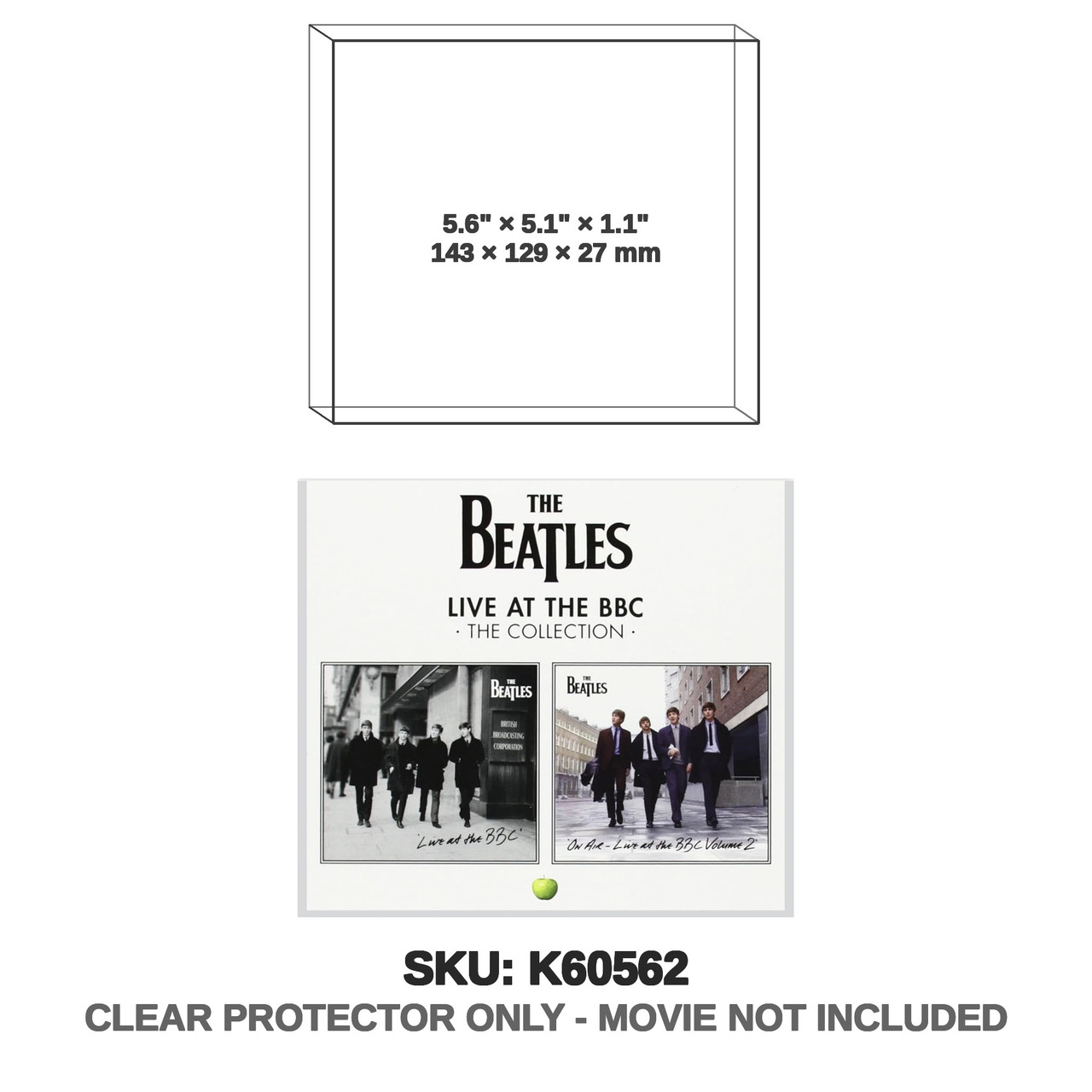 Apple Records The Beatles Live At BBC Vol 1 & 2 4 Box Set CD