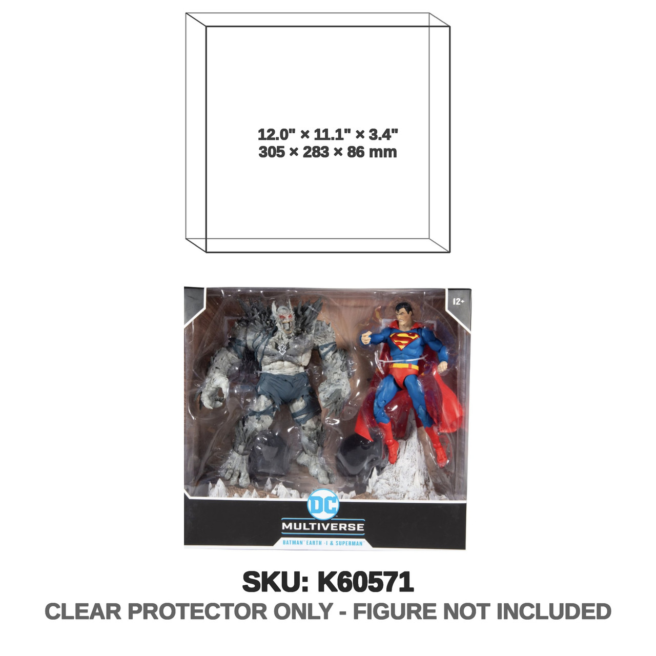 McFarlane DC Comics DC Multiverse Batman Earth -1 & Superman