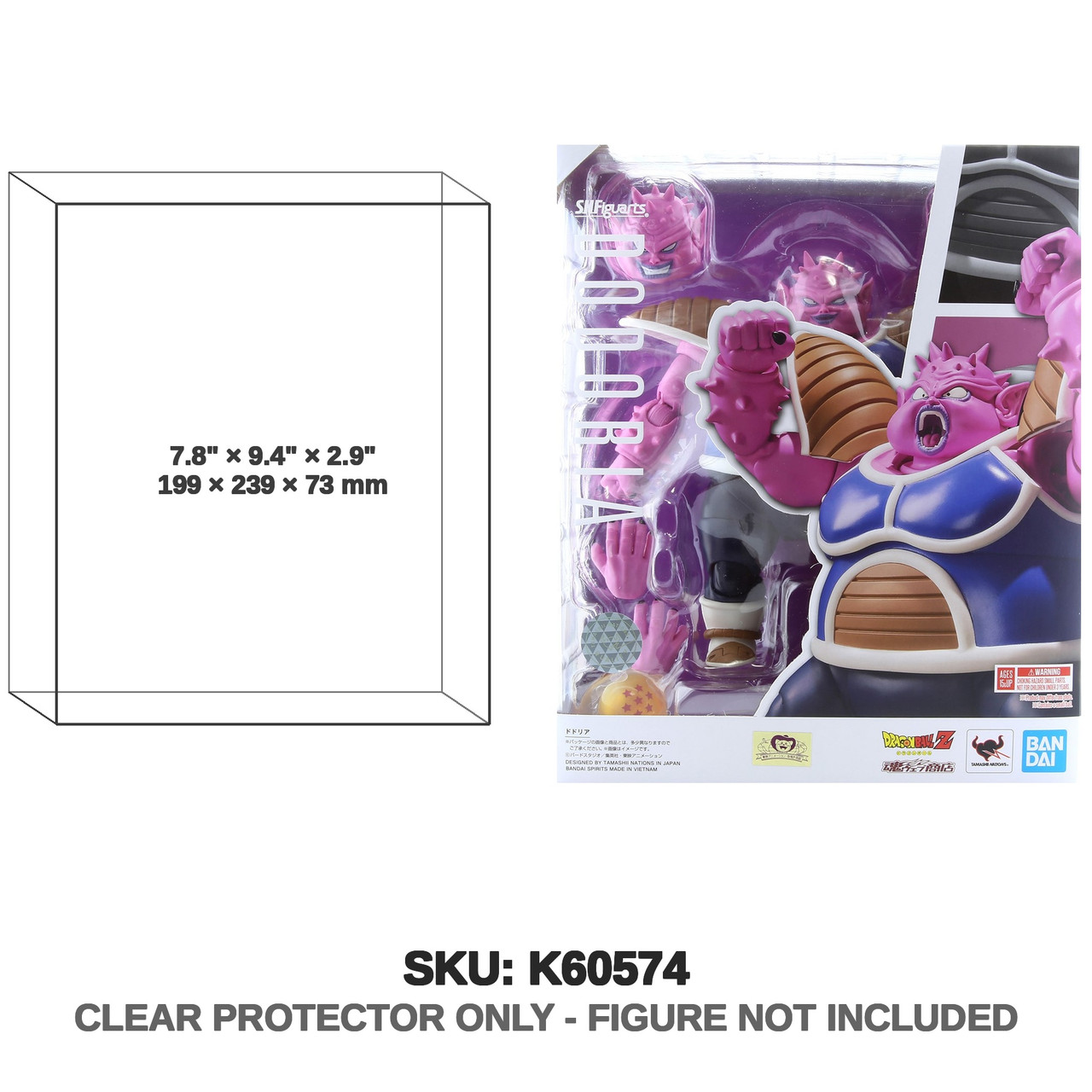 Bandai Dragon Ball Z S.H.Figuarts Dodoria