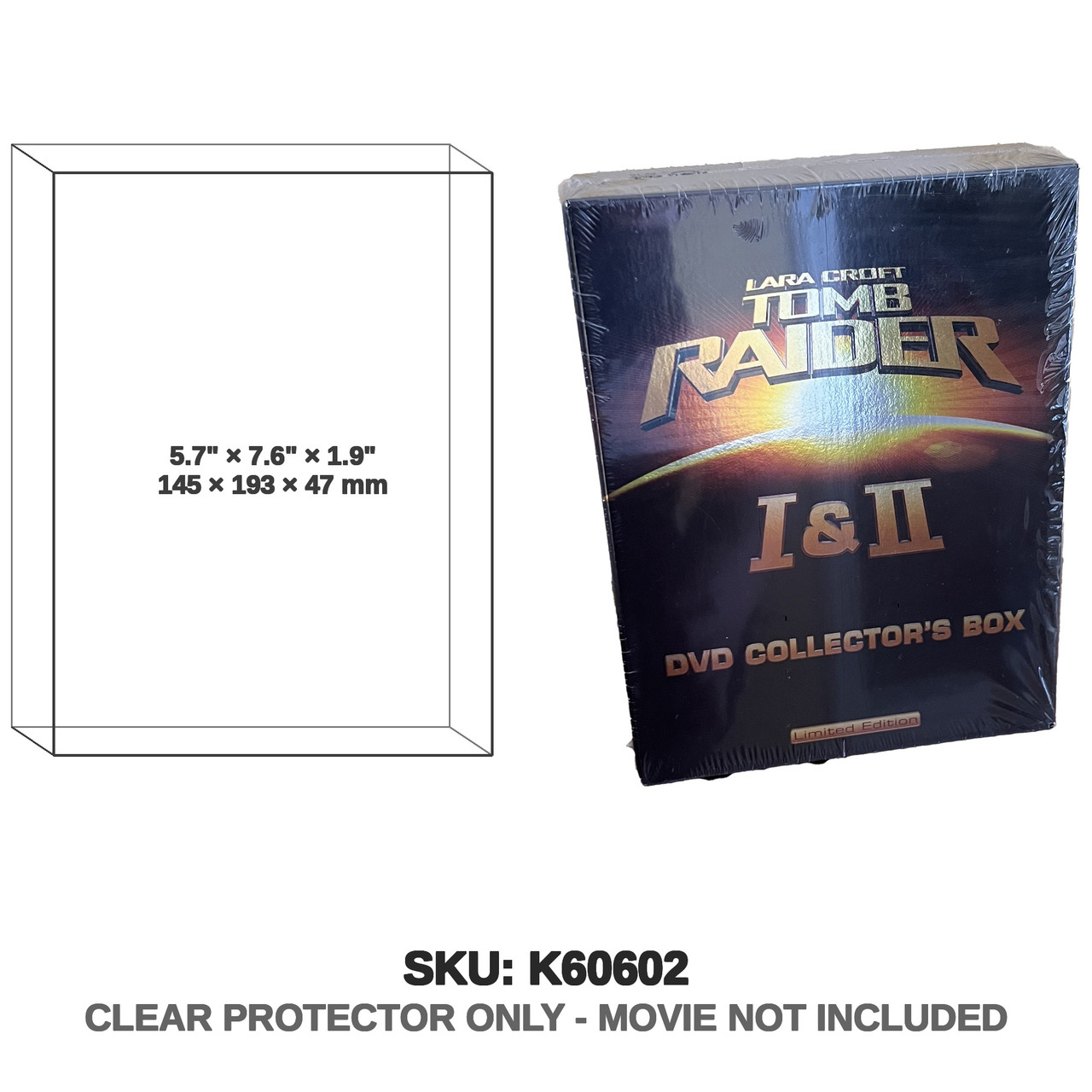 Paramount Tomb Raider DVD I & II Collectors Box