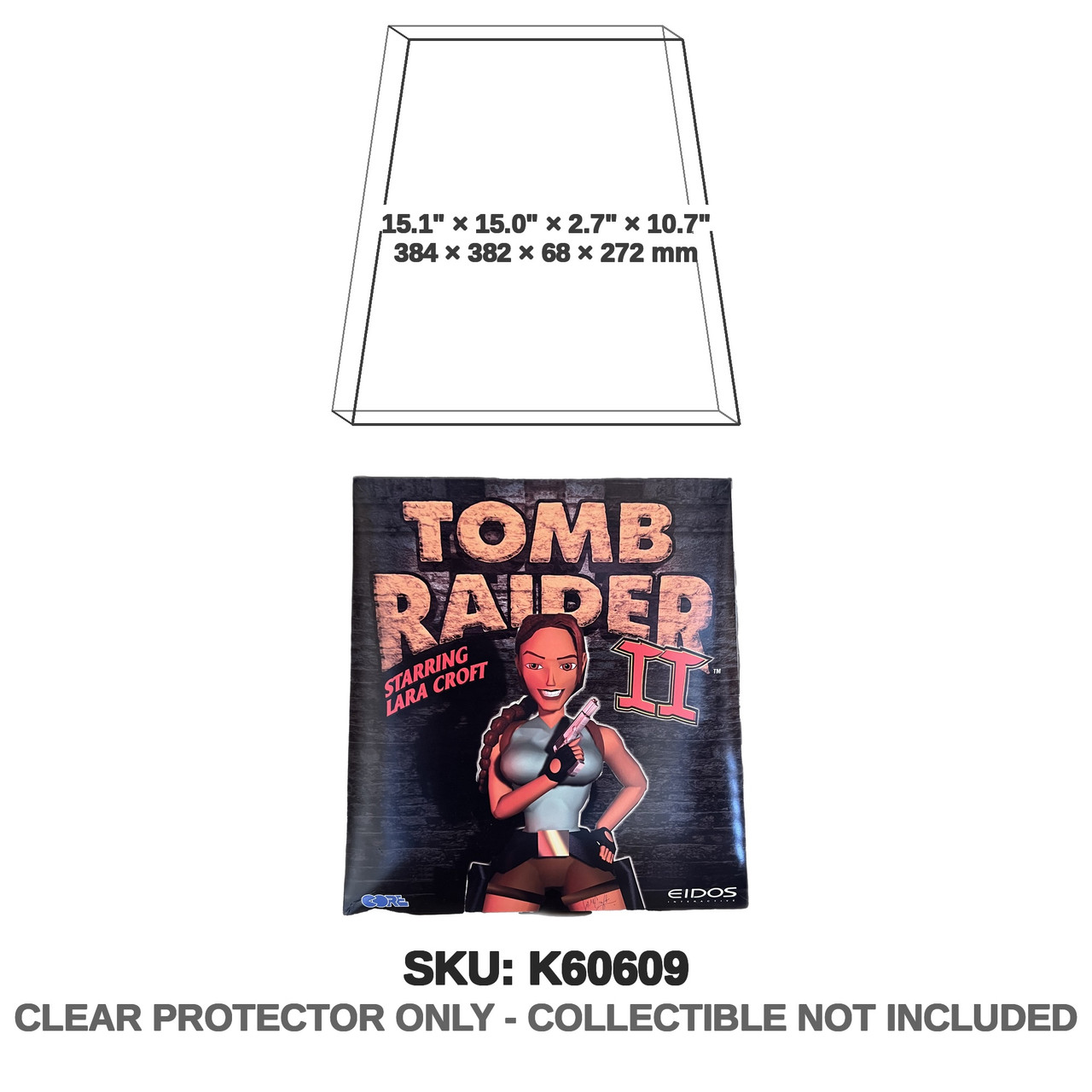 Tomb Raider II Standee