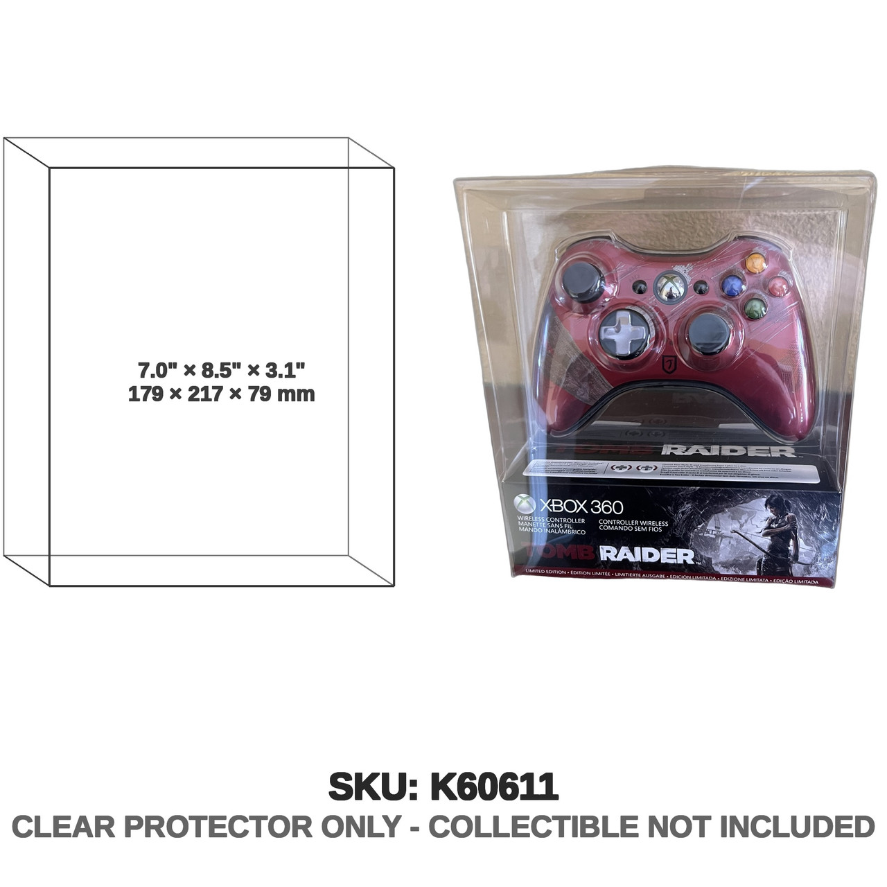 Tomb Raider Xbox 360 2013 Controller