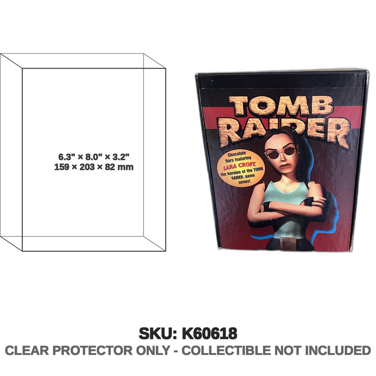 Lara Croft Chocolate Bars Box Set