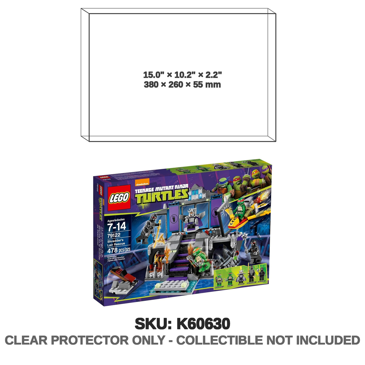 LEGO Teenage Mutant Ninja Turtles Shredder's Lair Rescue