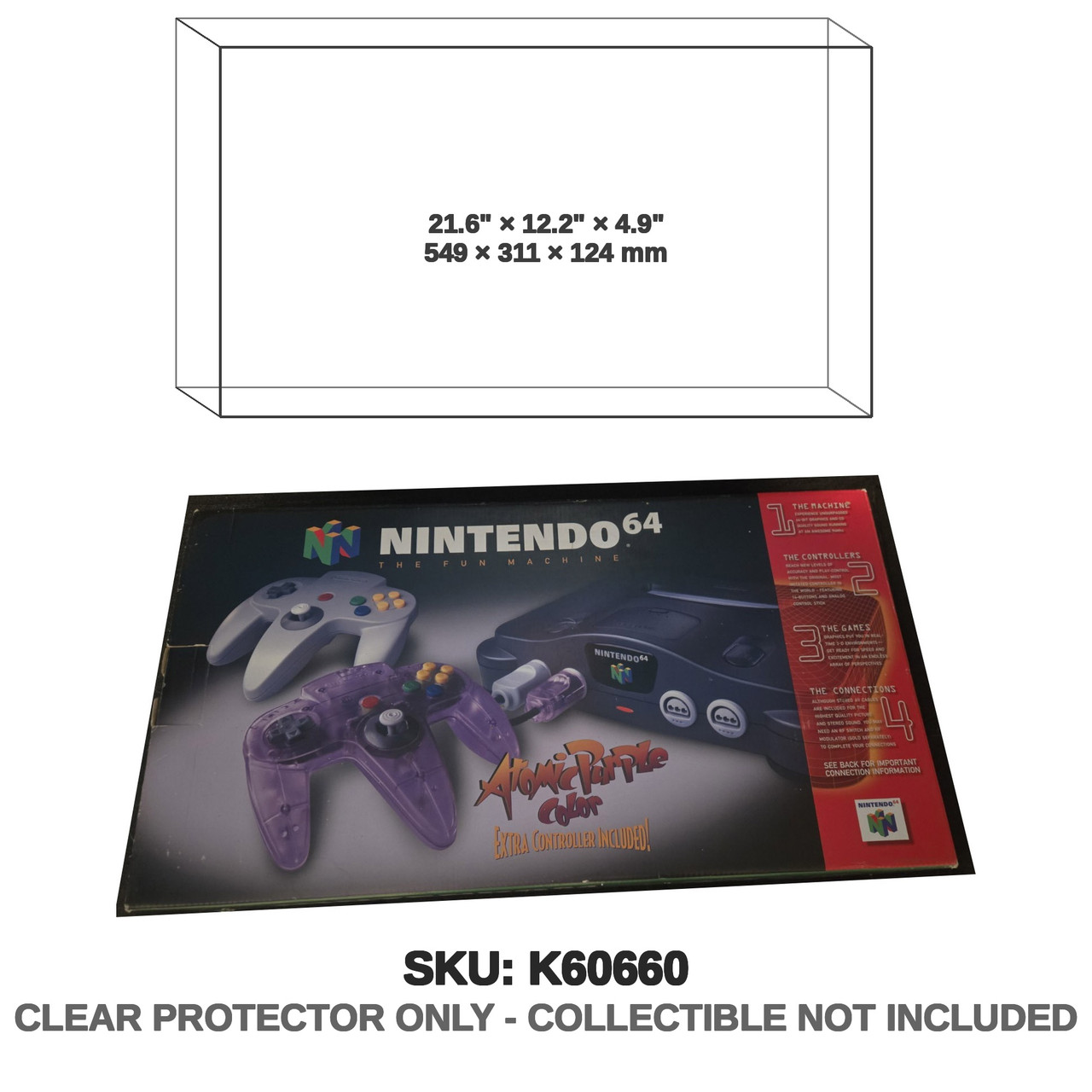Nintendo Nintendo 64 Atomic Purple Console
