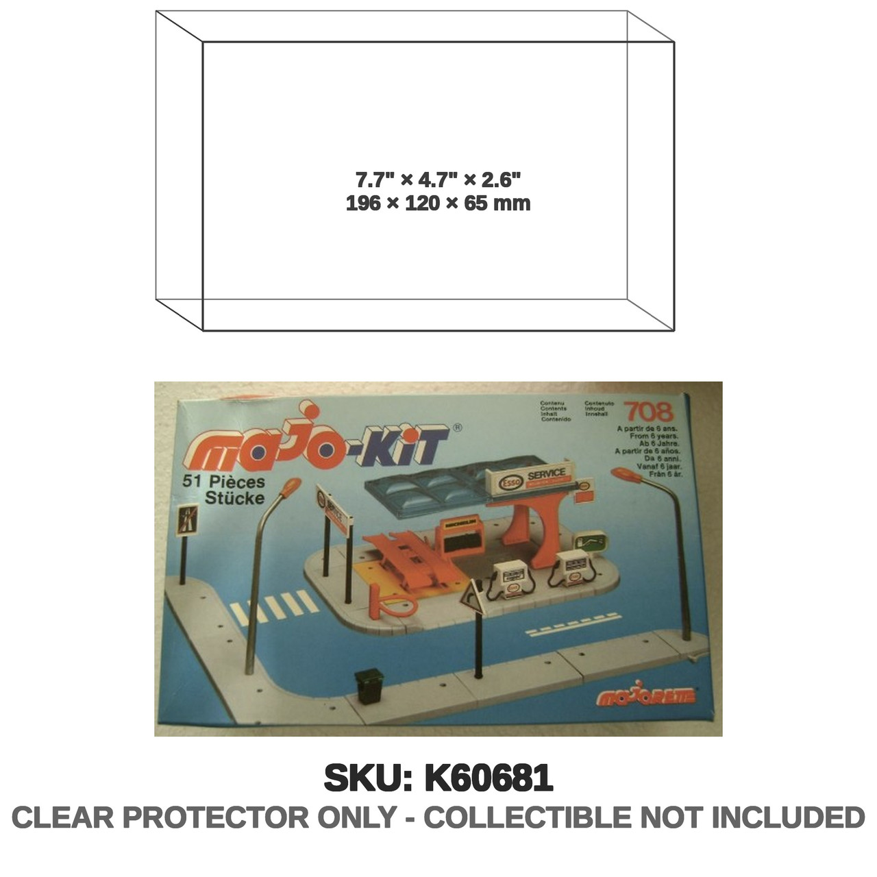 Majorette Majo-Kit 708 Service Station Playset