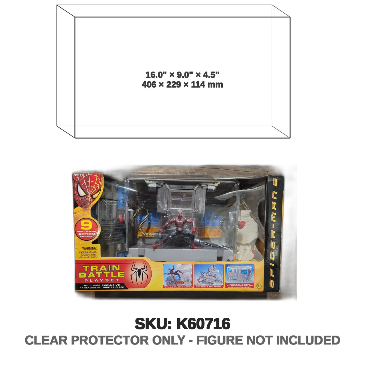 Toy Biz Spider-Man 2 Train Battle Set