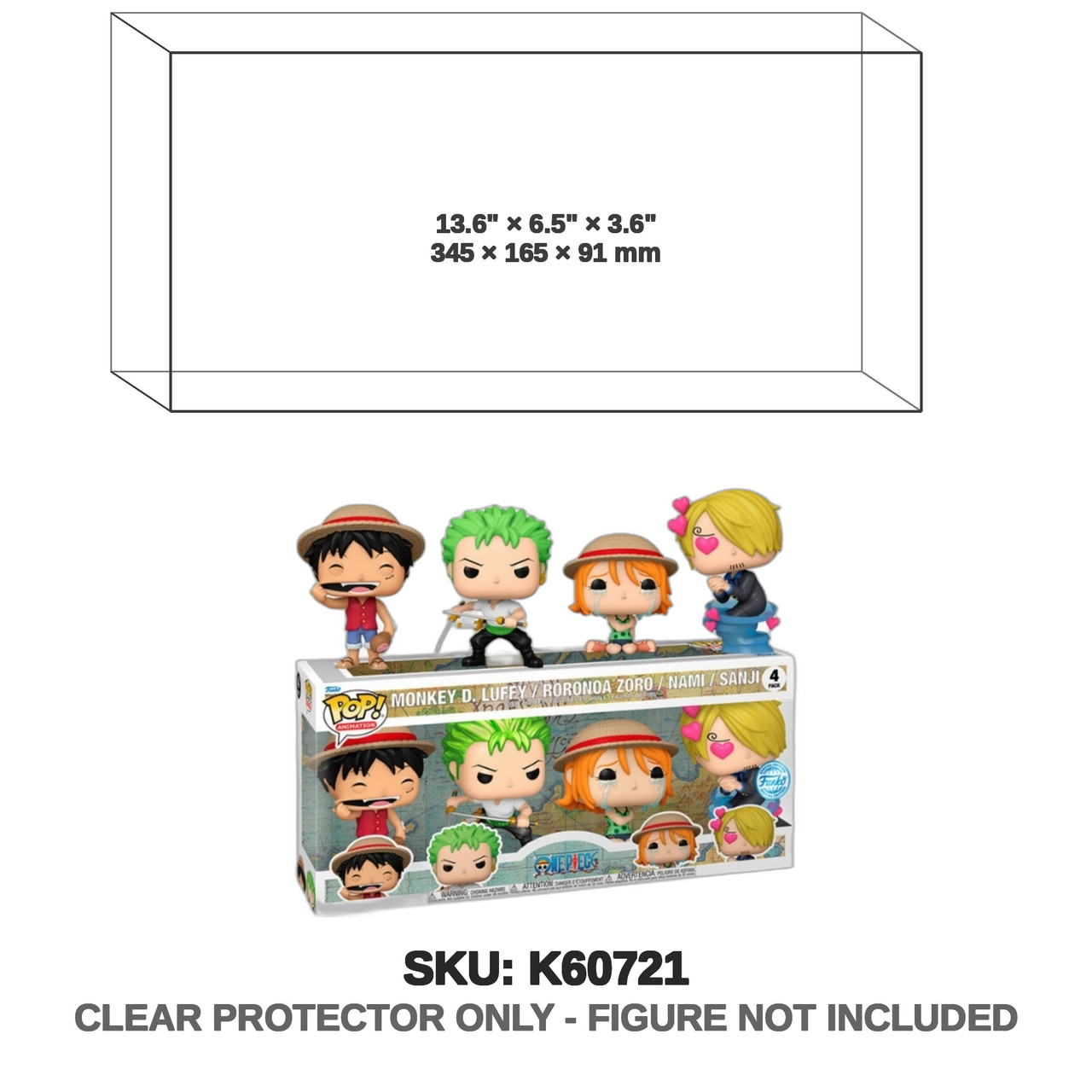 Funko One Piece 4-Pack