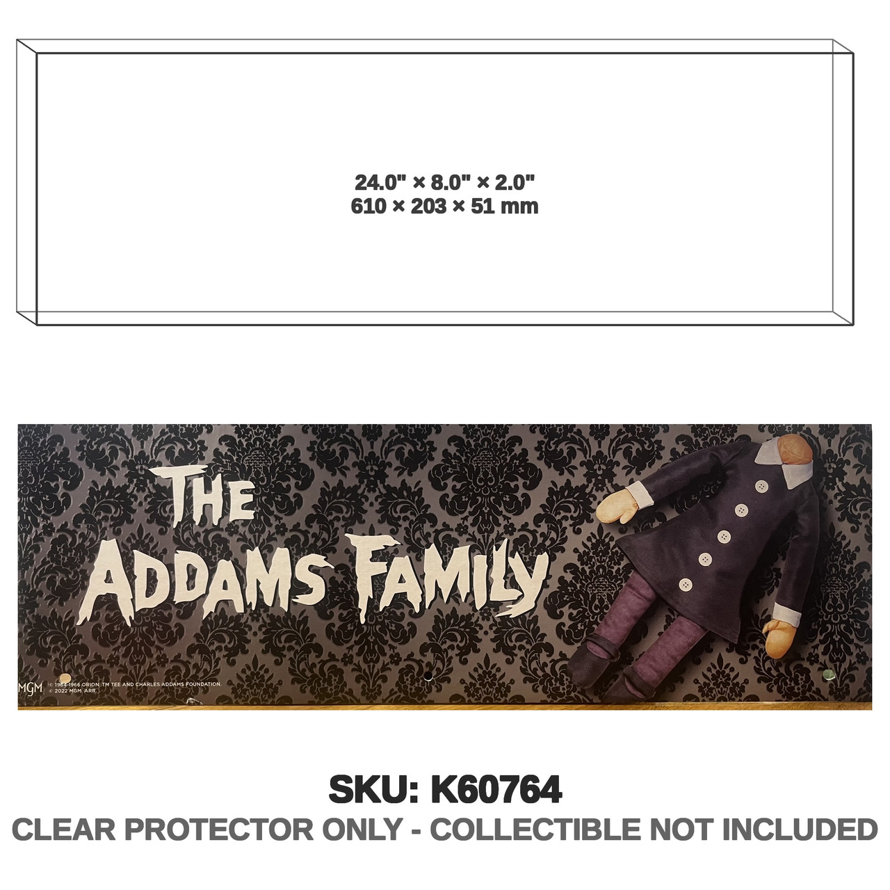 The Addams Family Display Sign