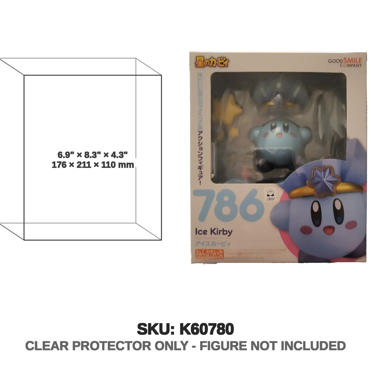 Ice Kirby Nendoroid Figure
