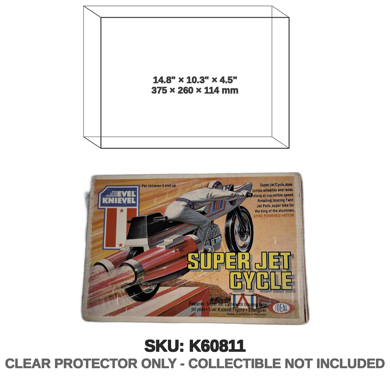 Ideal Evel Knievel Super Jet Cycle