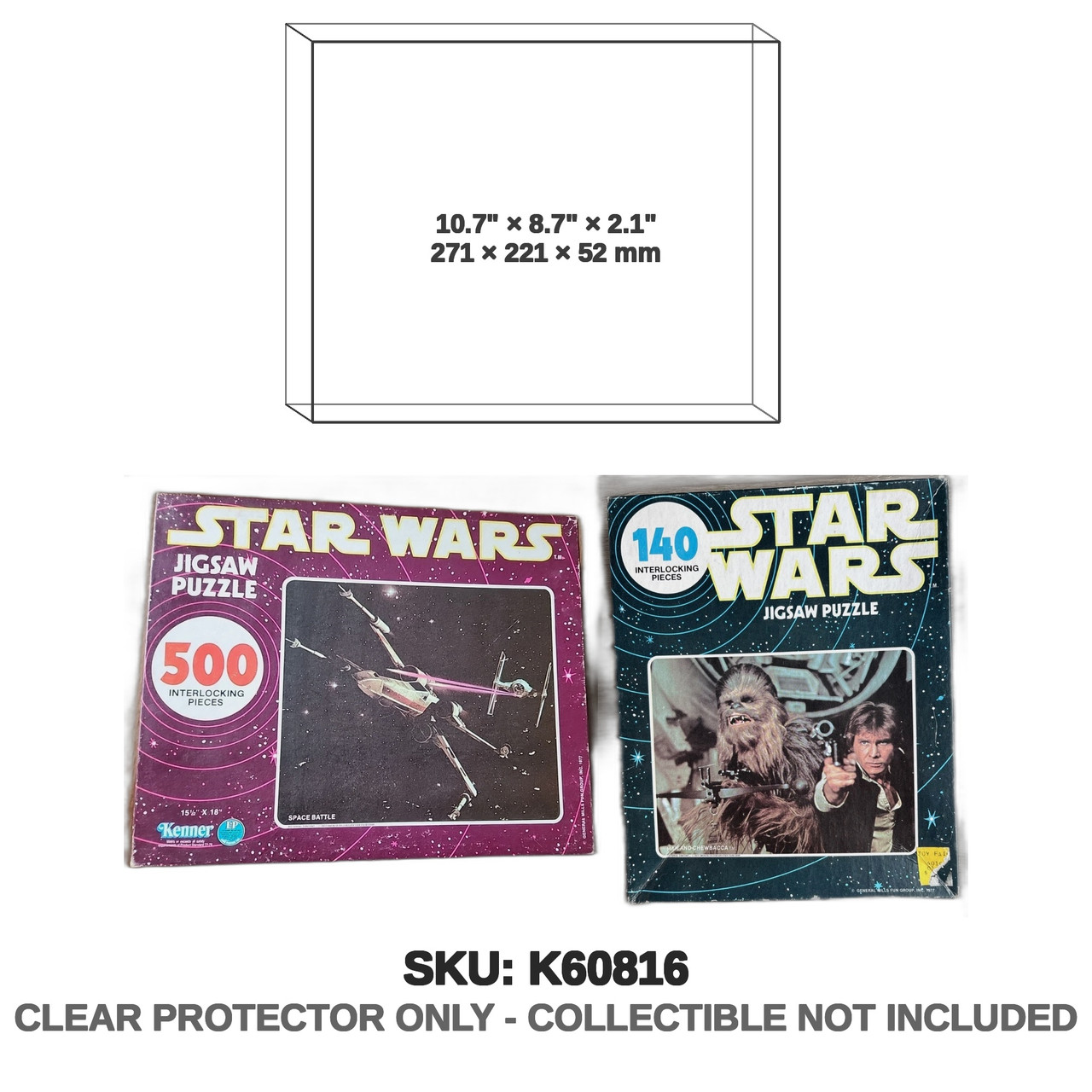 Kenner Star Wars Jigsaw Puzzle 1977 1st Version Box