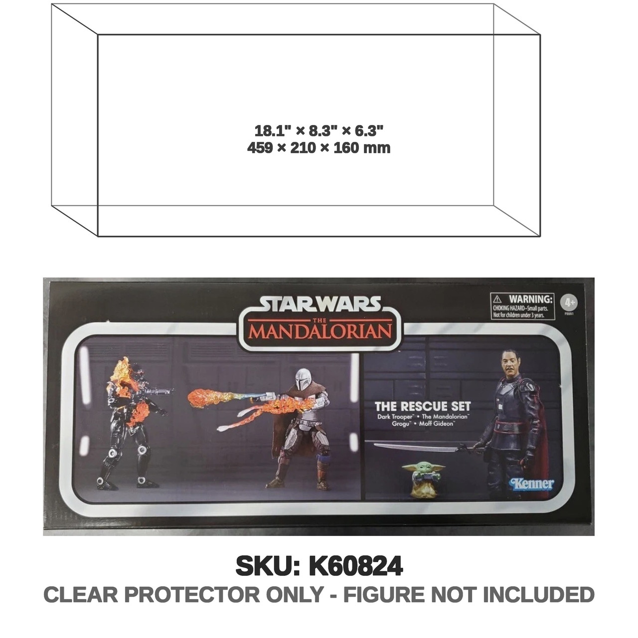 The Rescue Set Star Wars Black Series 4-Pack Figure