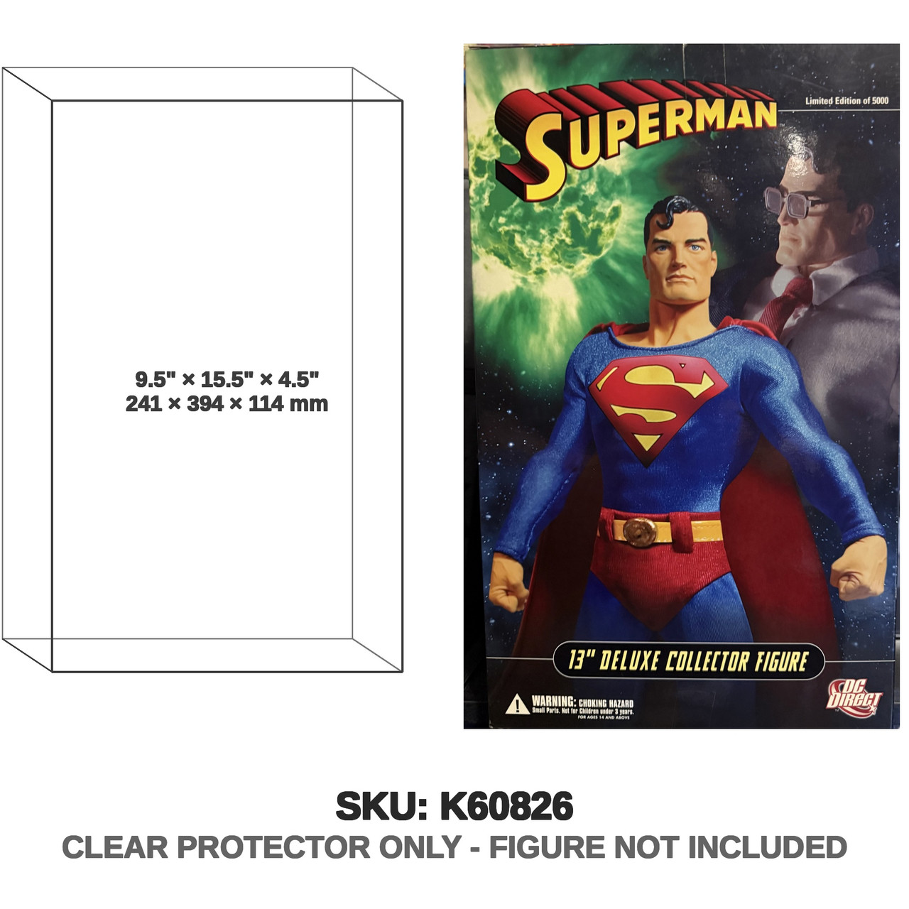 DC Direct DC Comics Superman 13 Inch Collector Figure