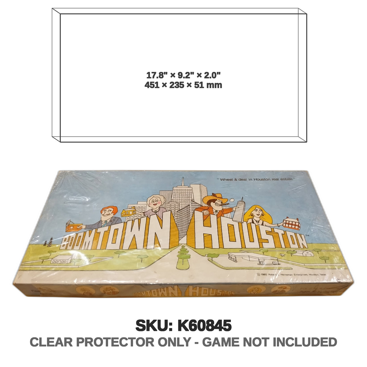 Boomtown Houston Board Game