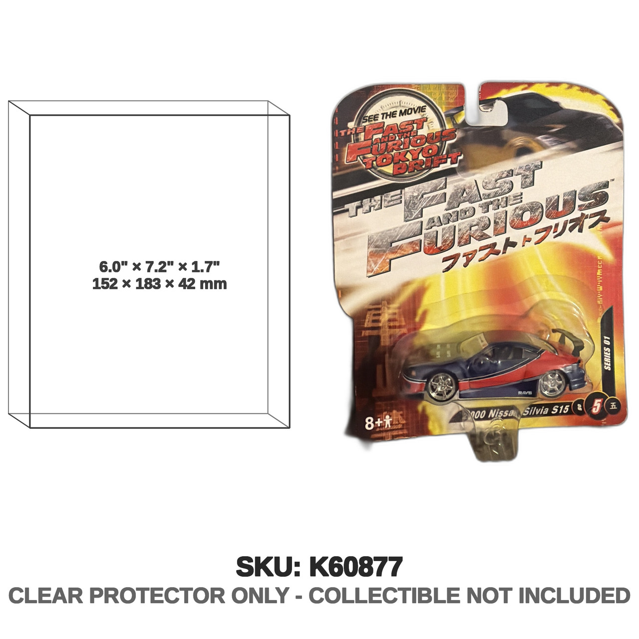 Joyride Studios Fast & Furious Tokyo Drift 1/55 Scale Die Cast Model
