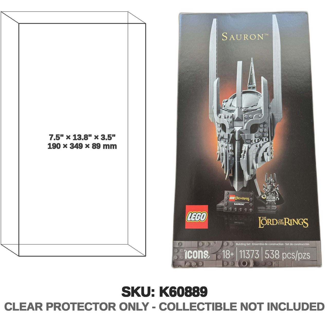LEGO The Lord of the Rings Icons Sauron 11373