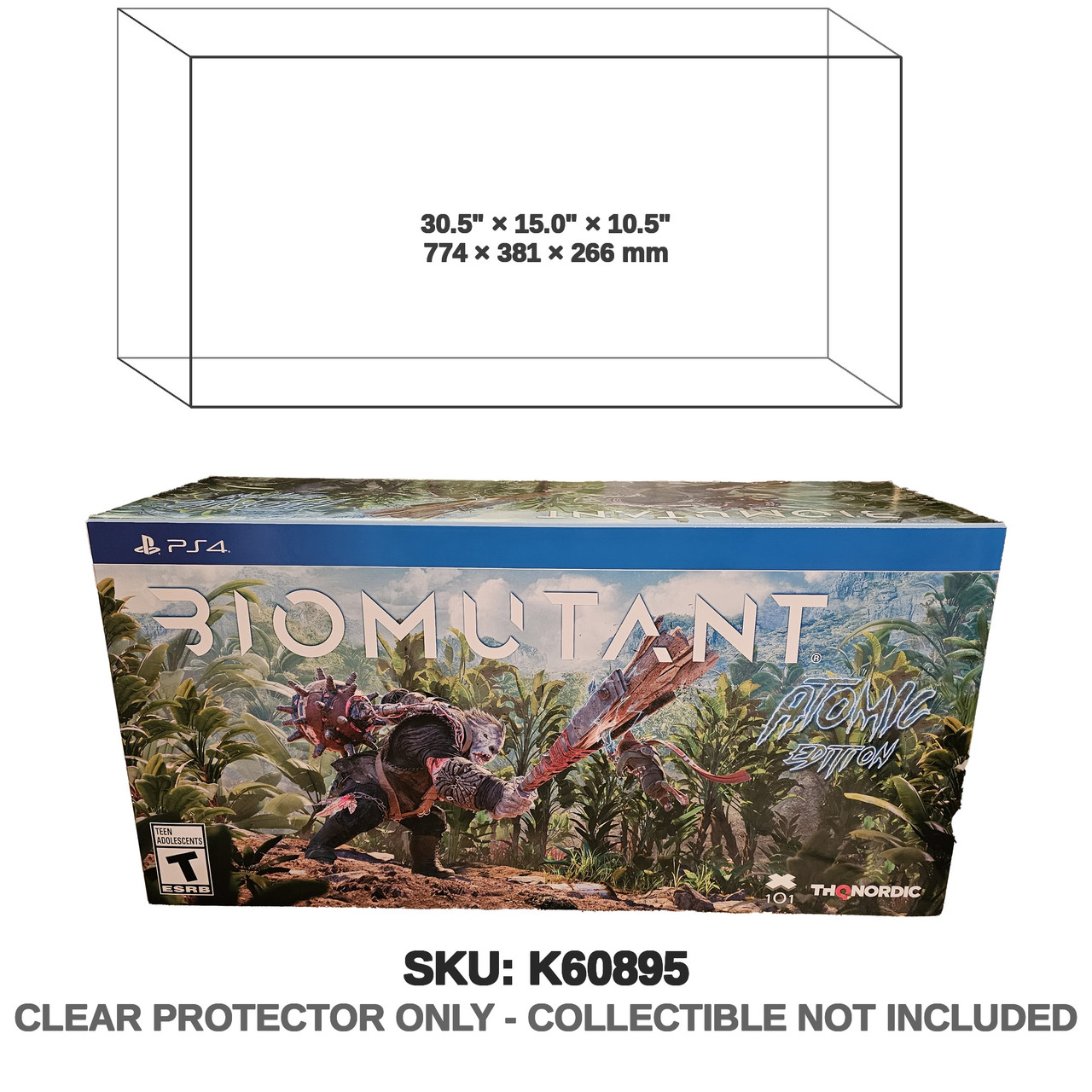 Limited Run Games Biomutant Playstation 4 Thq Nordic Atomic Edition Outer Box