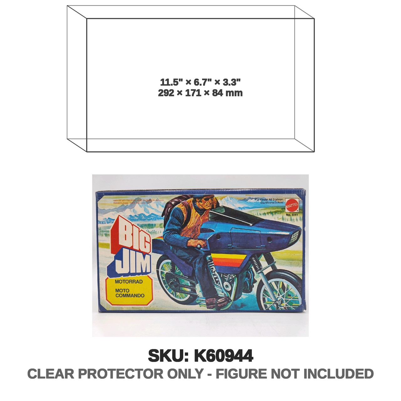 Mattel Big Jim 5141 Moto Commando