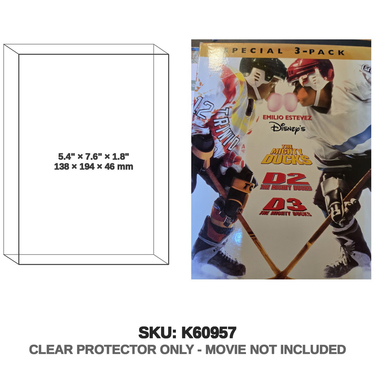 Disney The Mighty Ducks DVD 3-Pack