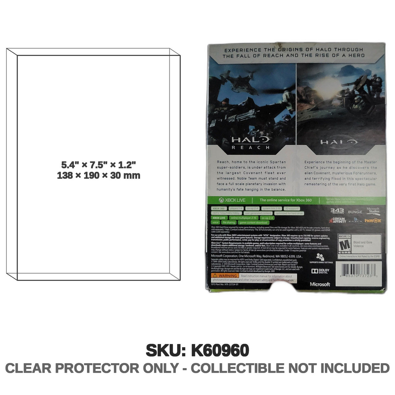Microsoft Halo Xbox 360 Origins Bundle
