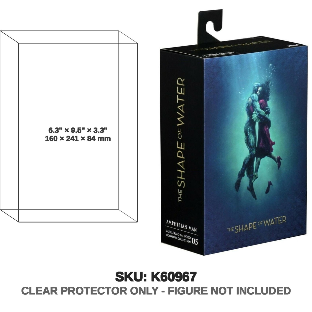 NECA The Shape Of Water Amphibian Man