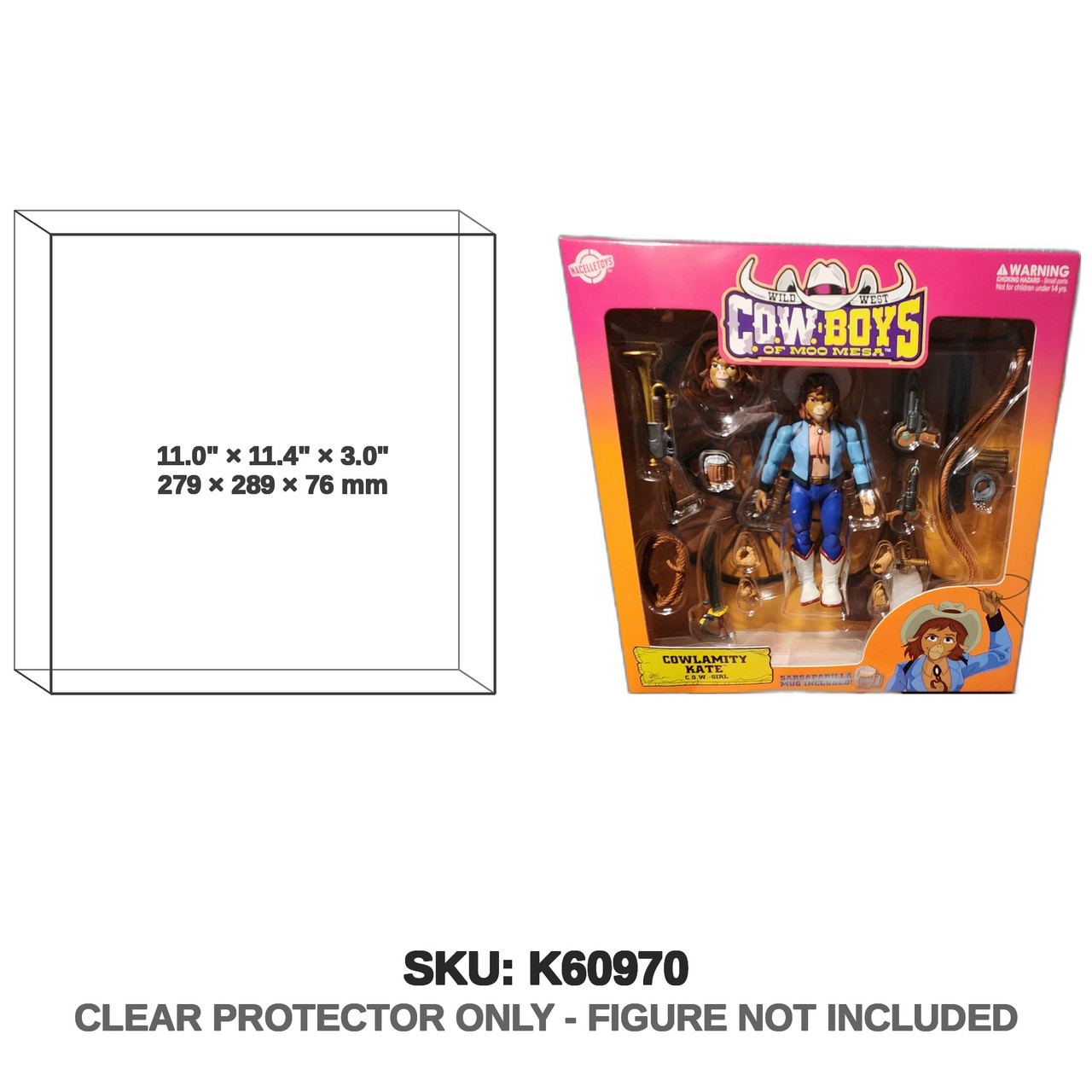 Nacelle Toys Wild West Cowboys of Moo Mesa Cowlamity Kate