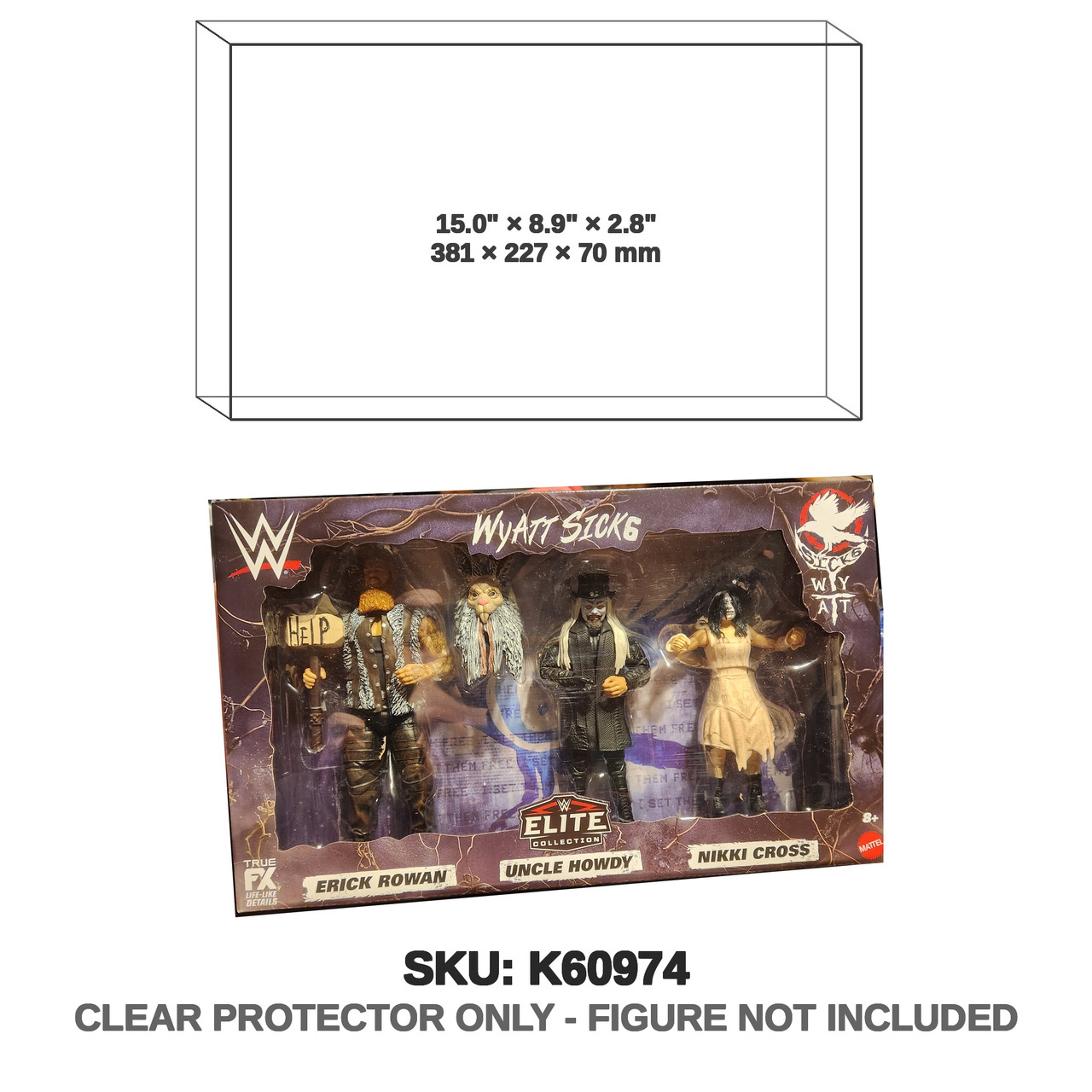 Wyatt Sicks WWE 3-Pack Figures