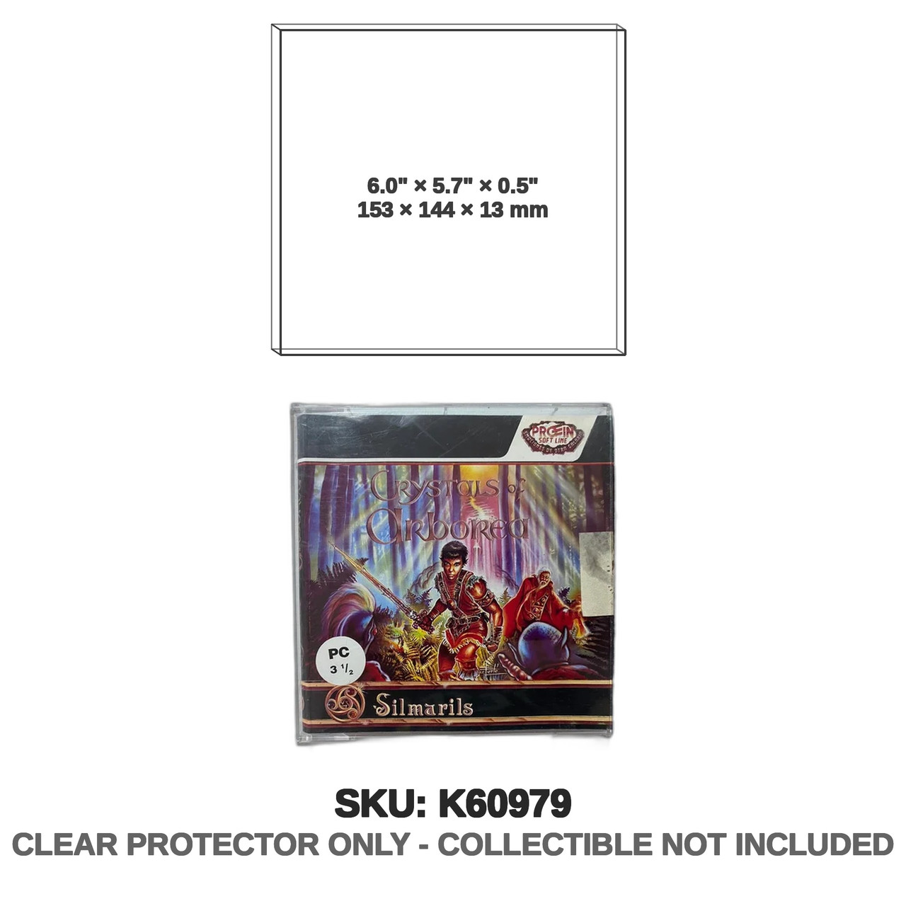 Silmarils Ishar PC / Crystals Of Arborea (floppy Jewel Case)