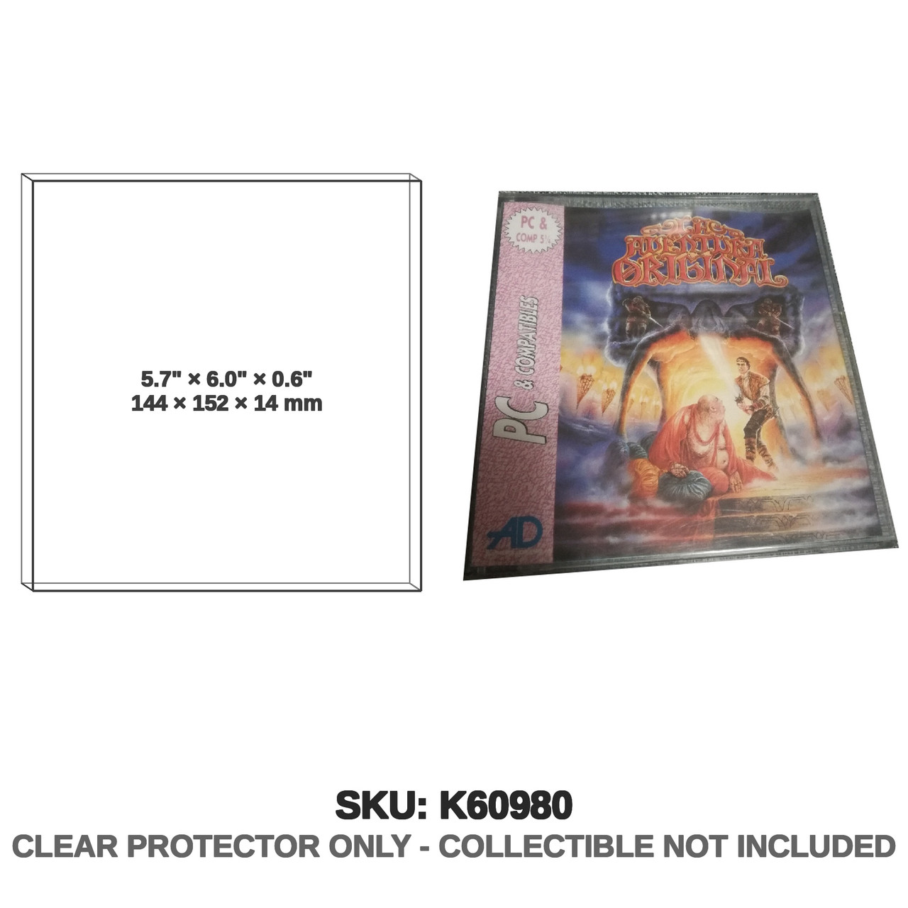 La Aventura Original Floppy Disk Jewel Case