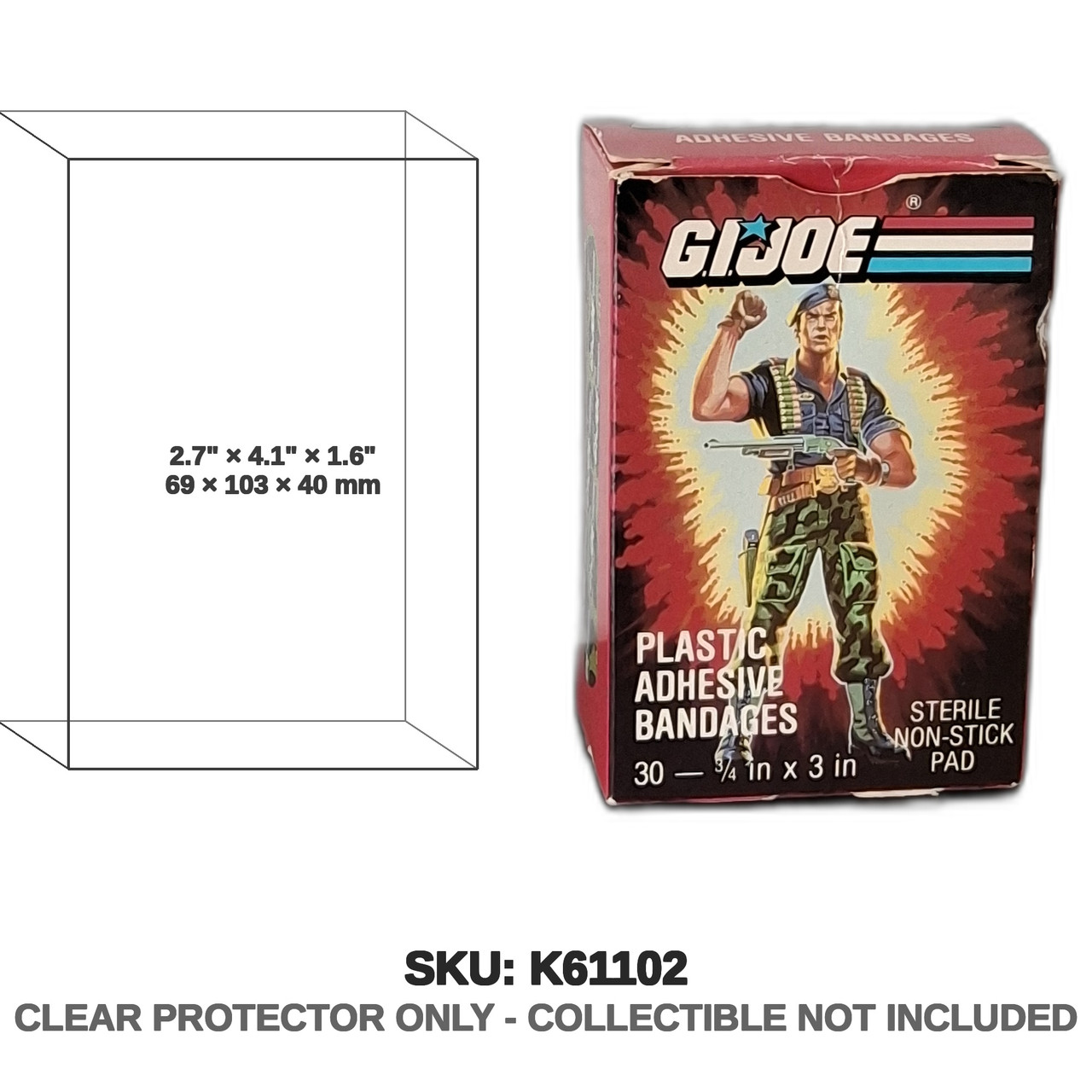 Johnson & Johnson G.I. Joe Adhesive Bandages