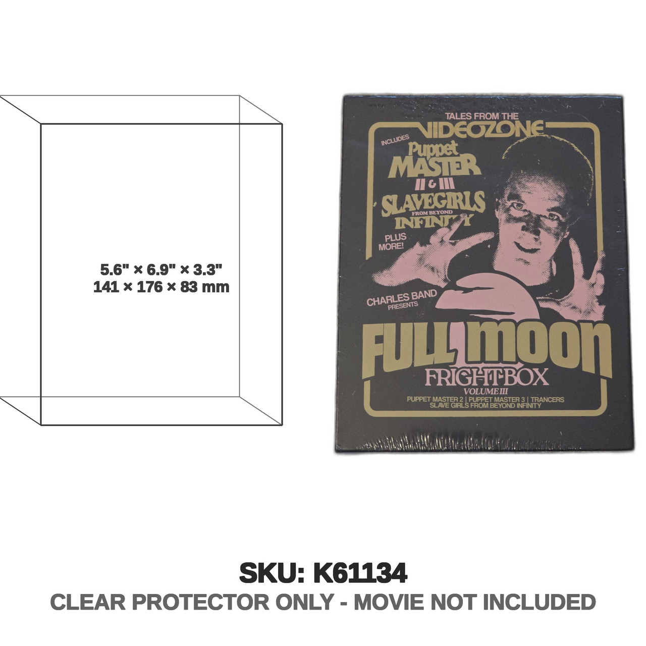 Umbrella Entertainment Full Moon Features Fright Box Volume 3 Blu-ray