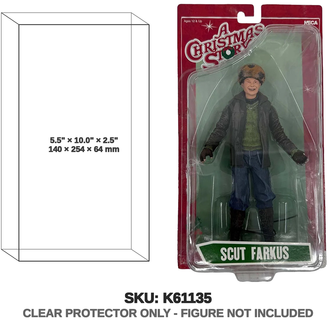 NECA A Christmas Story Scut Frakus