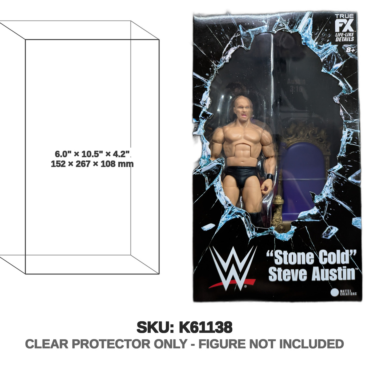 Stone Cold WWE Elite King of the Ring Figure