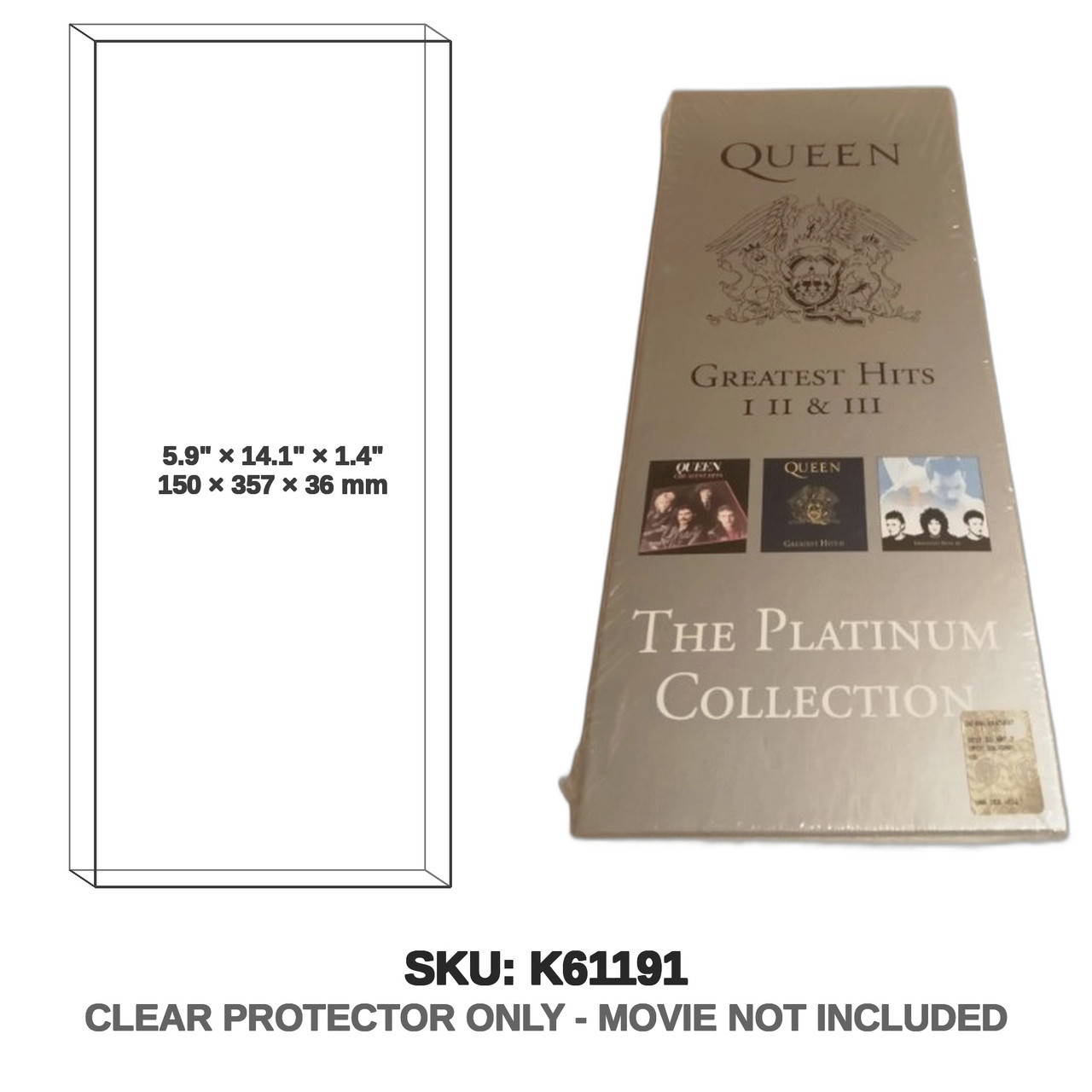 Queen The Platinum Collection CD Longbox