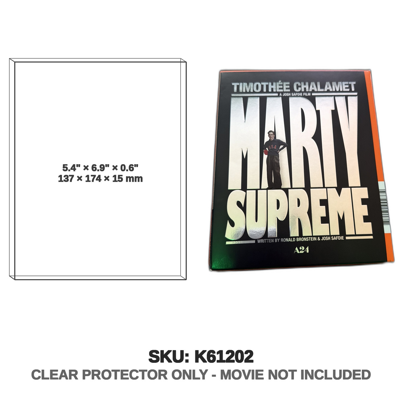 Marty Supreme 4K UHD Blu-ray