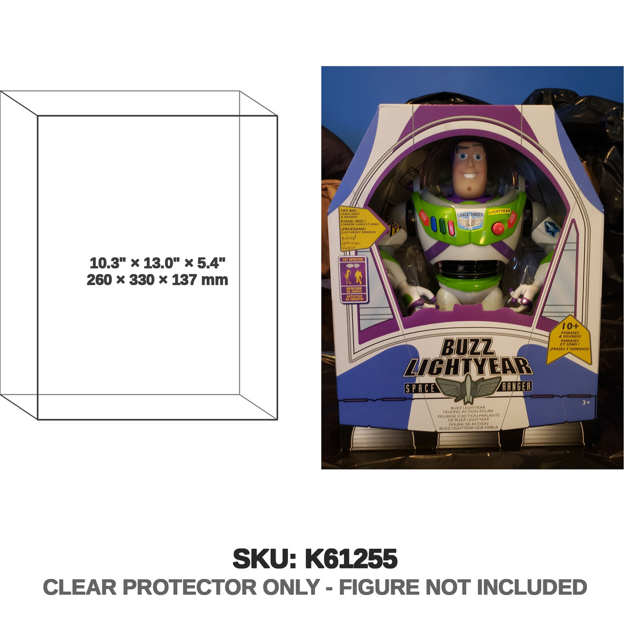 Disney Toy Story Advanced Talking Buzz Lightyear 12 Inch Action Figure