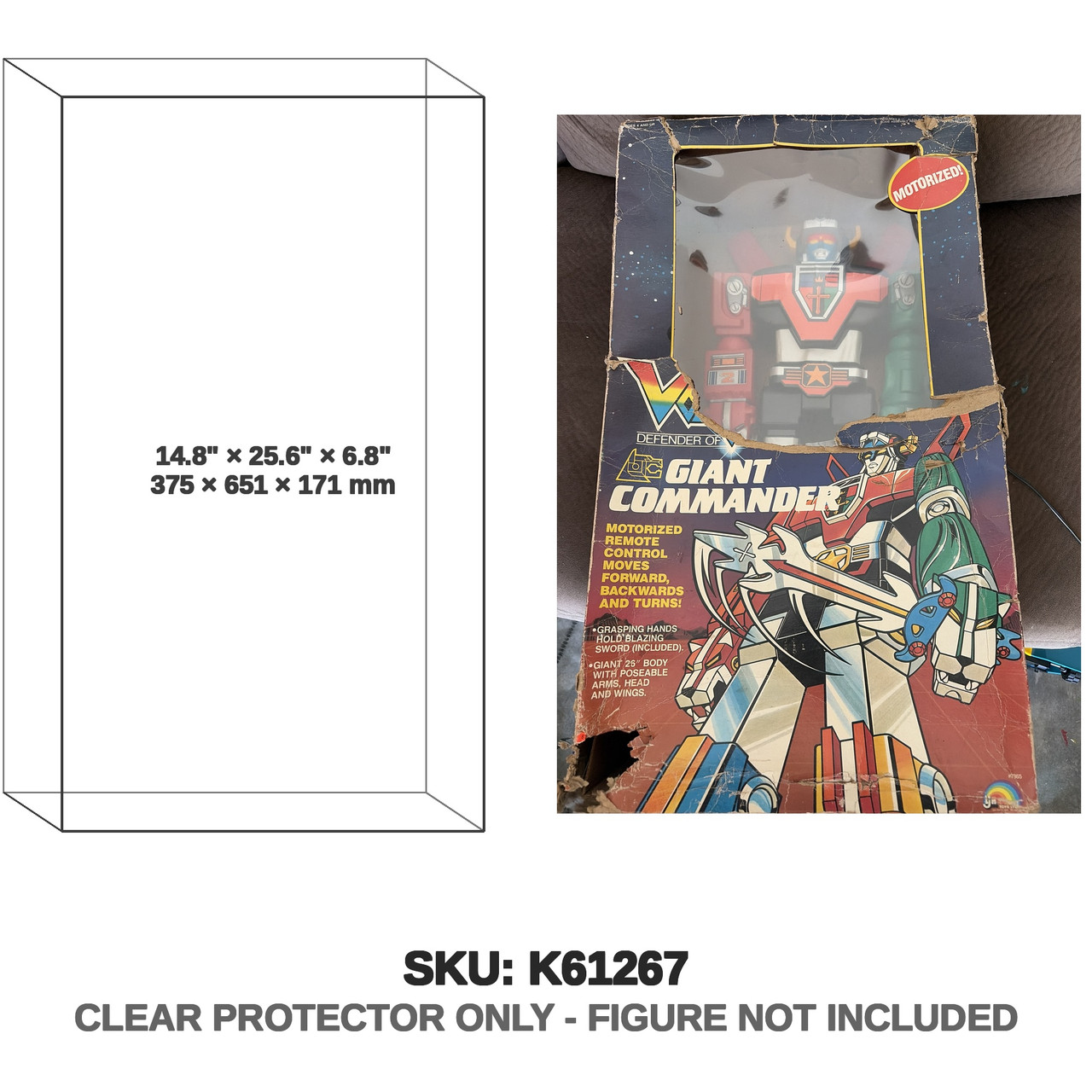 LJN Voltron Giant Commander