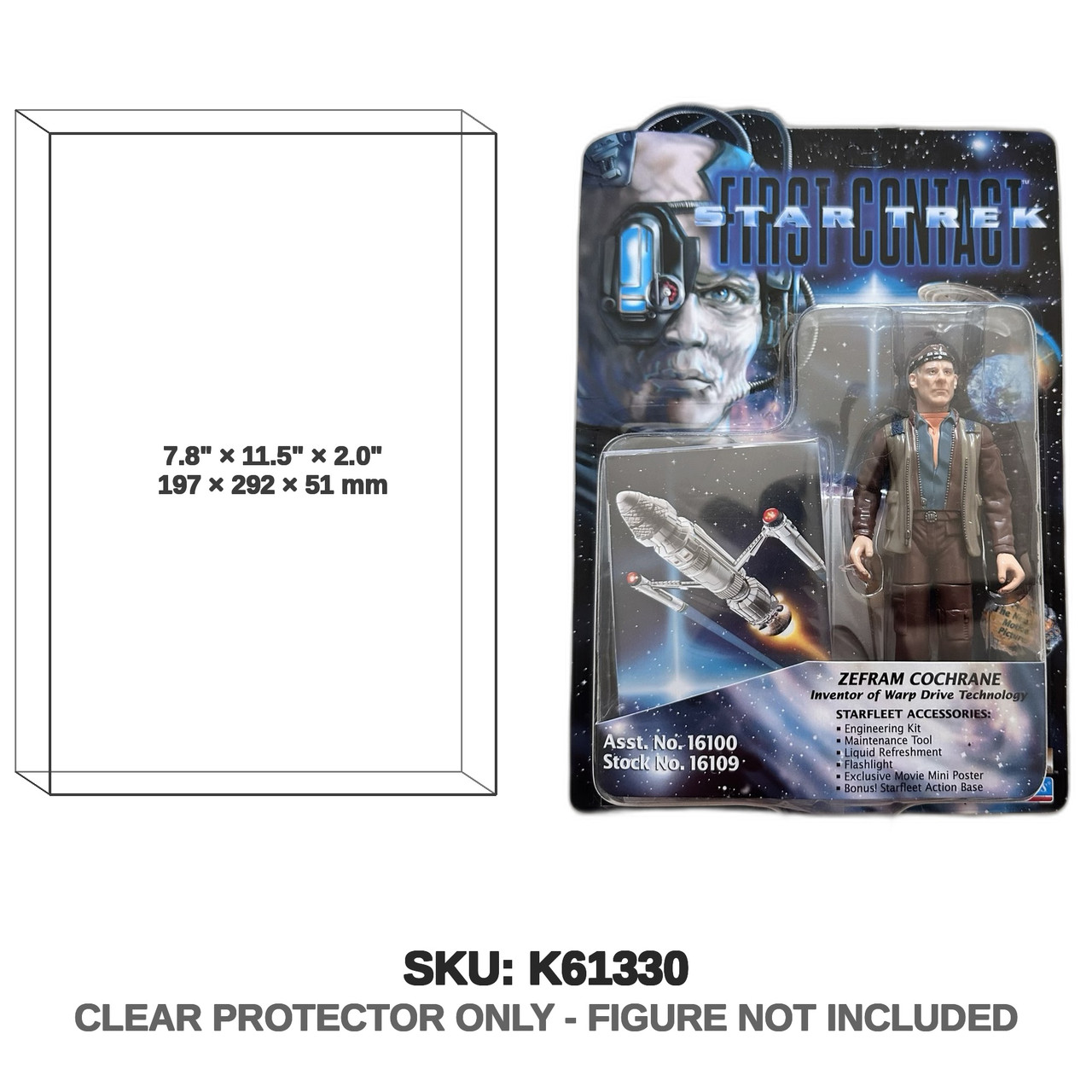 Playmates Star Trek First Contact Figures