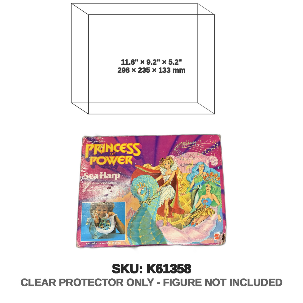 Mattel Masters of the Universe Princess of Power Sea Harp