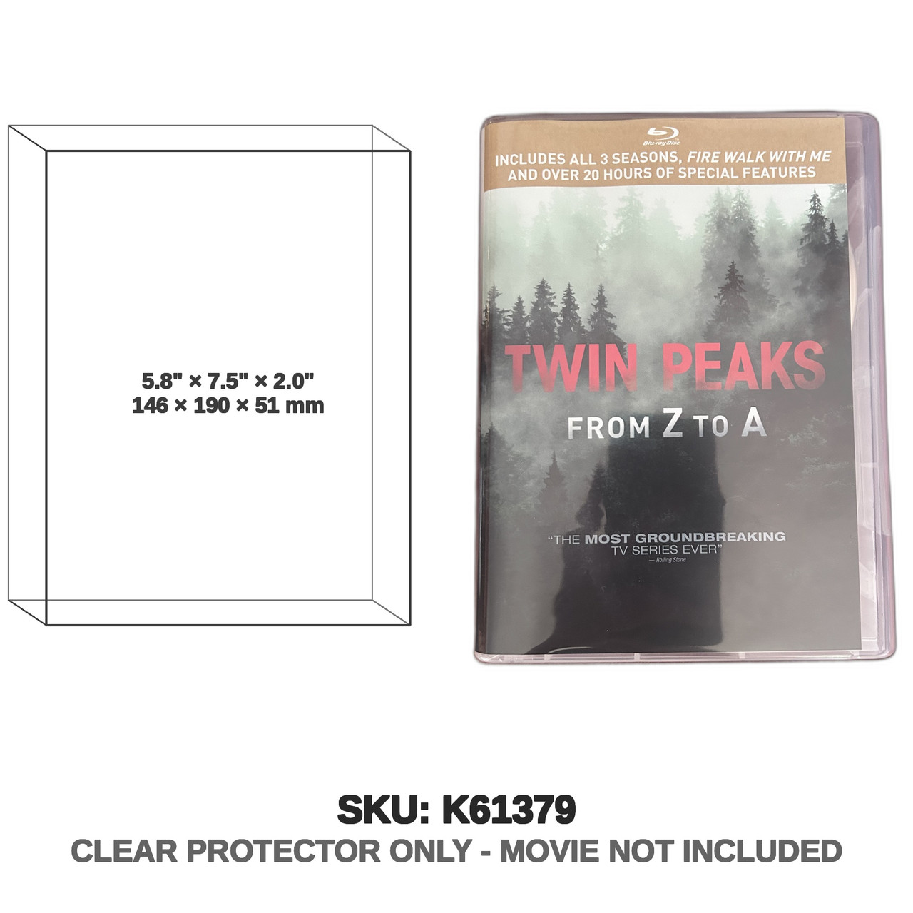CBS Home Entertainment Twin Peaks DVD From Z To A Set Repackage