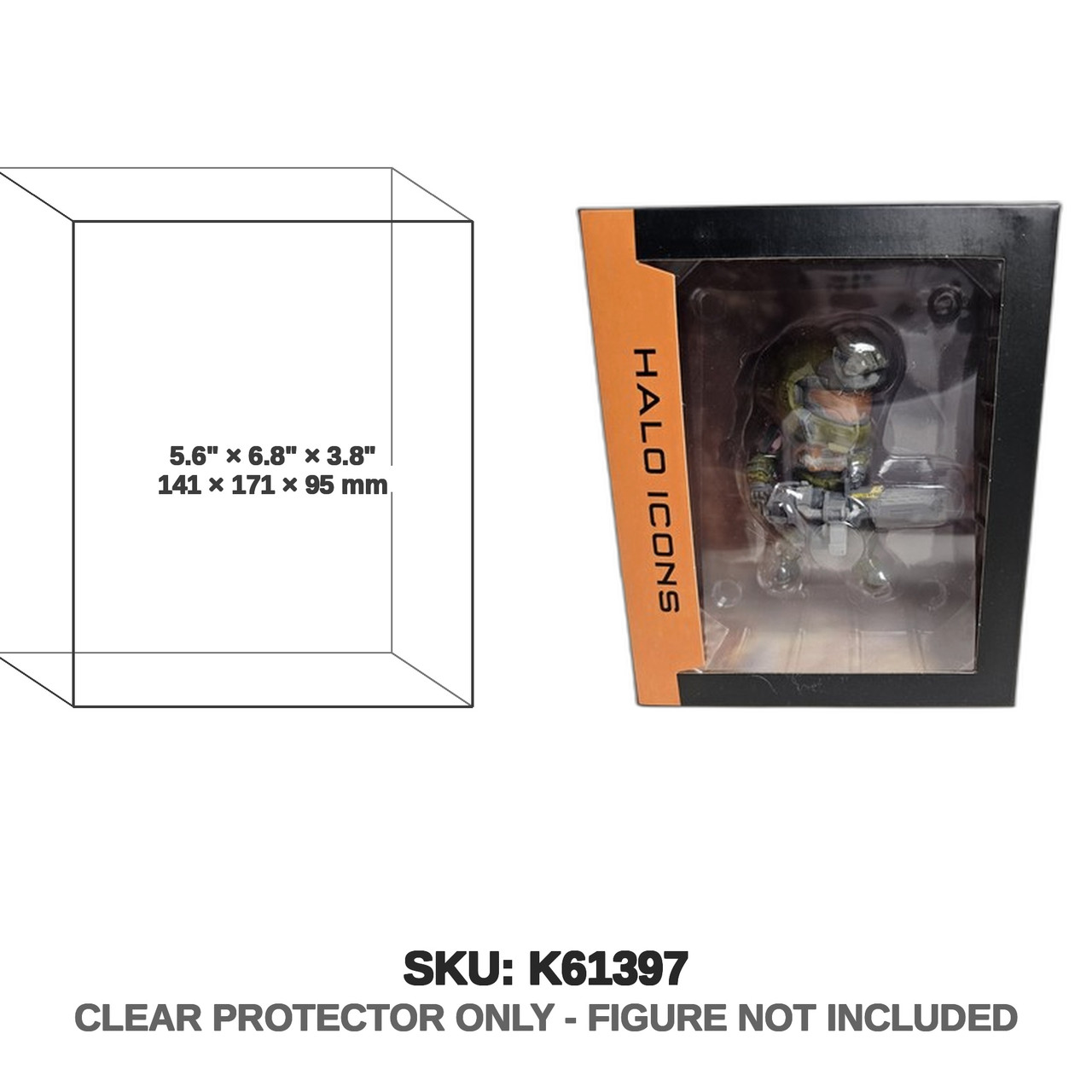 Loot Crate Halo Jorge Action Figure