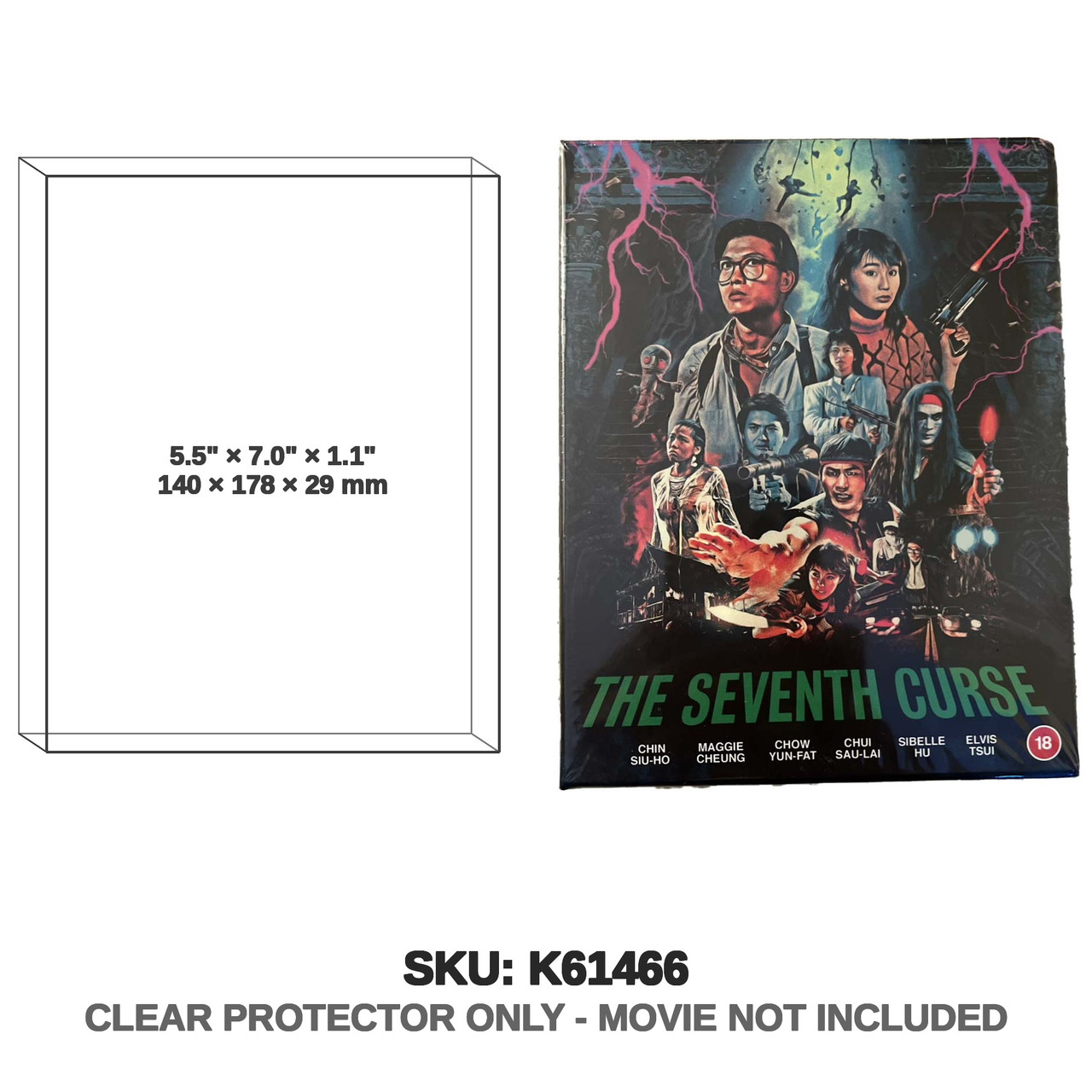 88 Films The Seventh Curse Limited Edition A Blu-ray