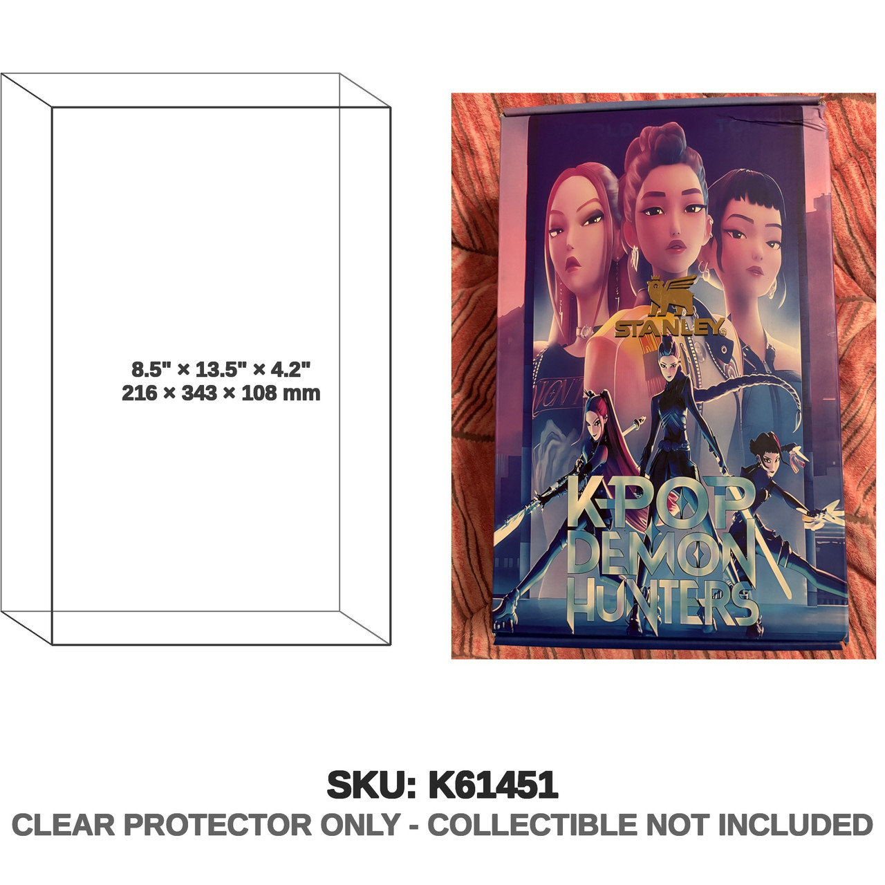 KPOP Demon Hunters Quencher H2O Tumbler