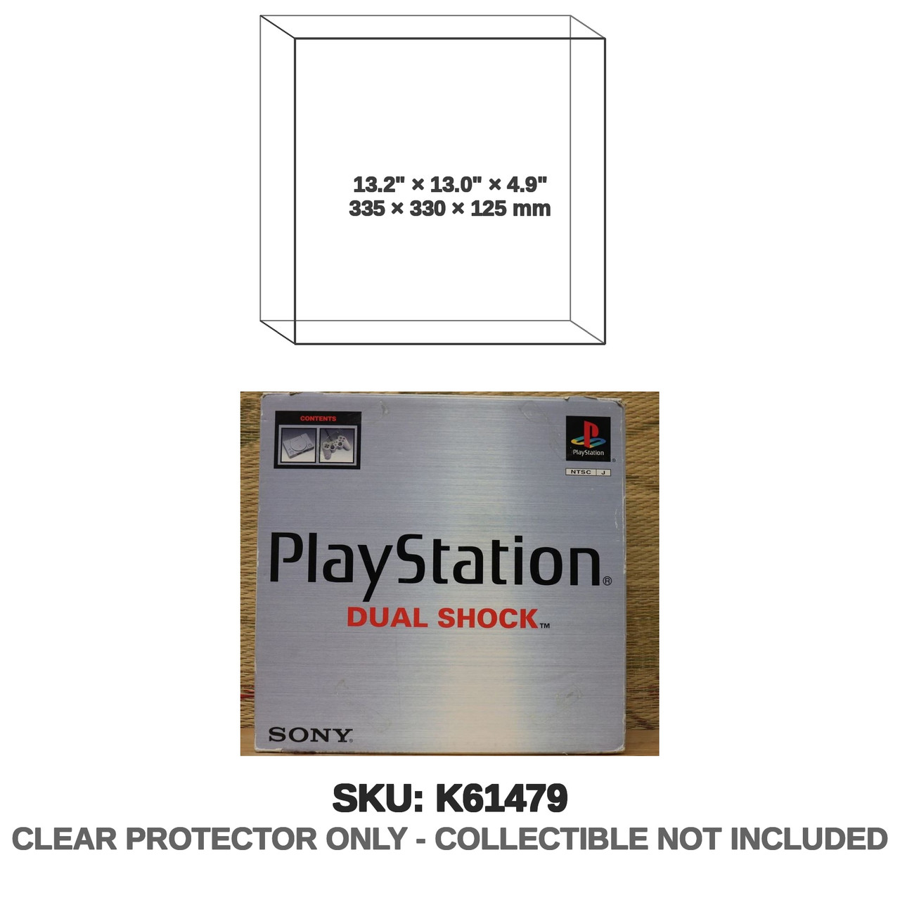 Sony PlayStation Dual Shock Console Box