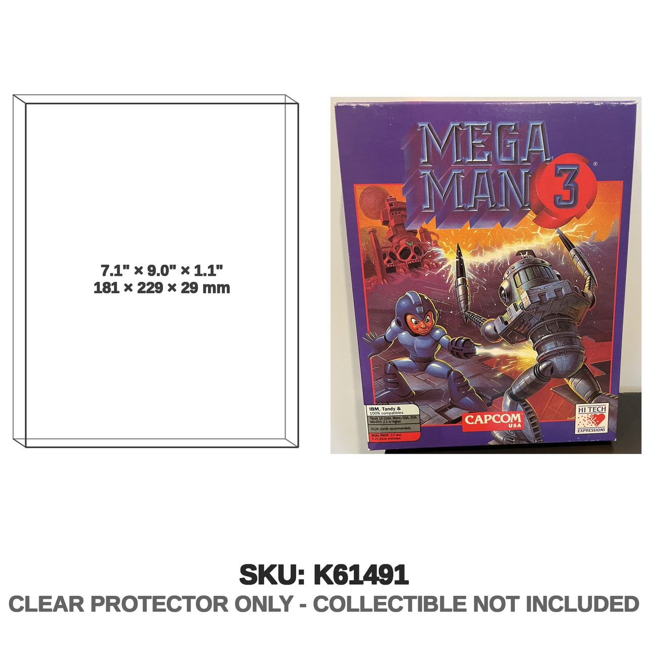 Hi Tech Expressions Mega Man Capcom 3 PC Box