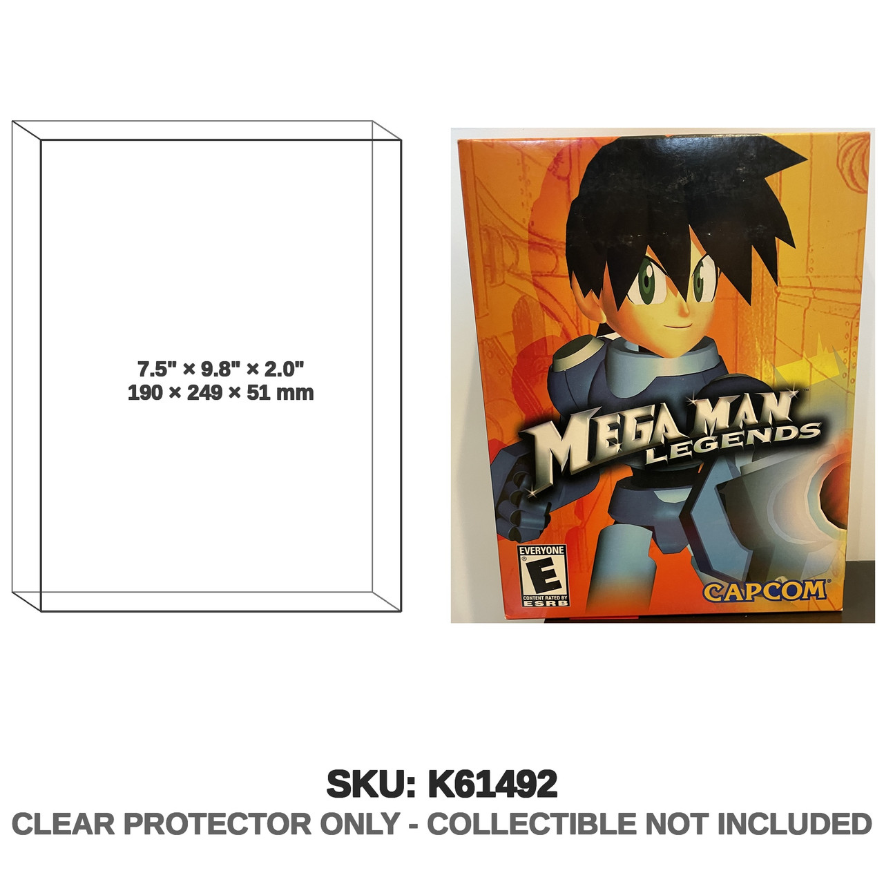 Capcom Mega Man Legends PC Box