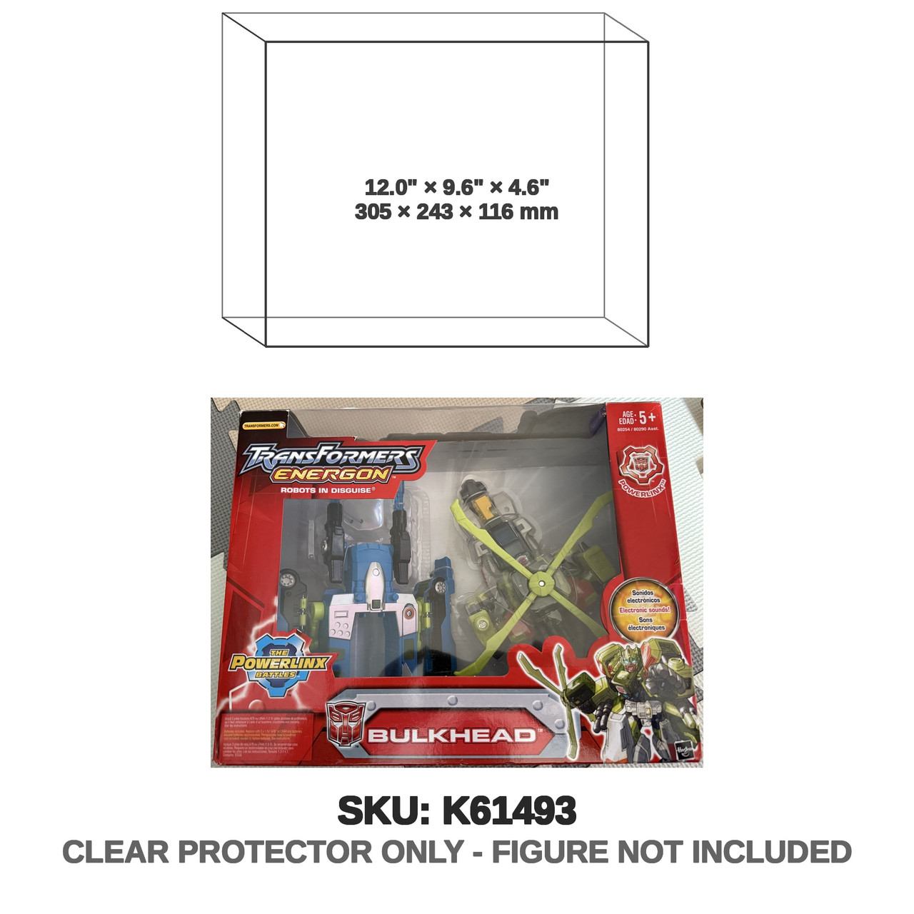 Bulkhead Transformers Energon Figure