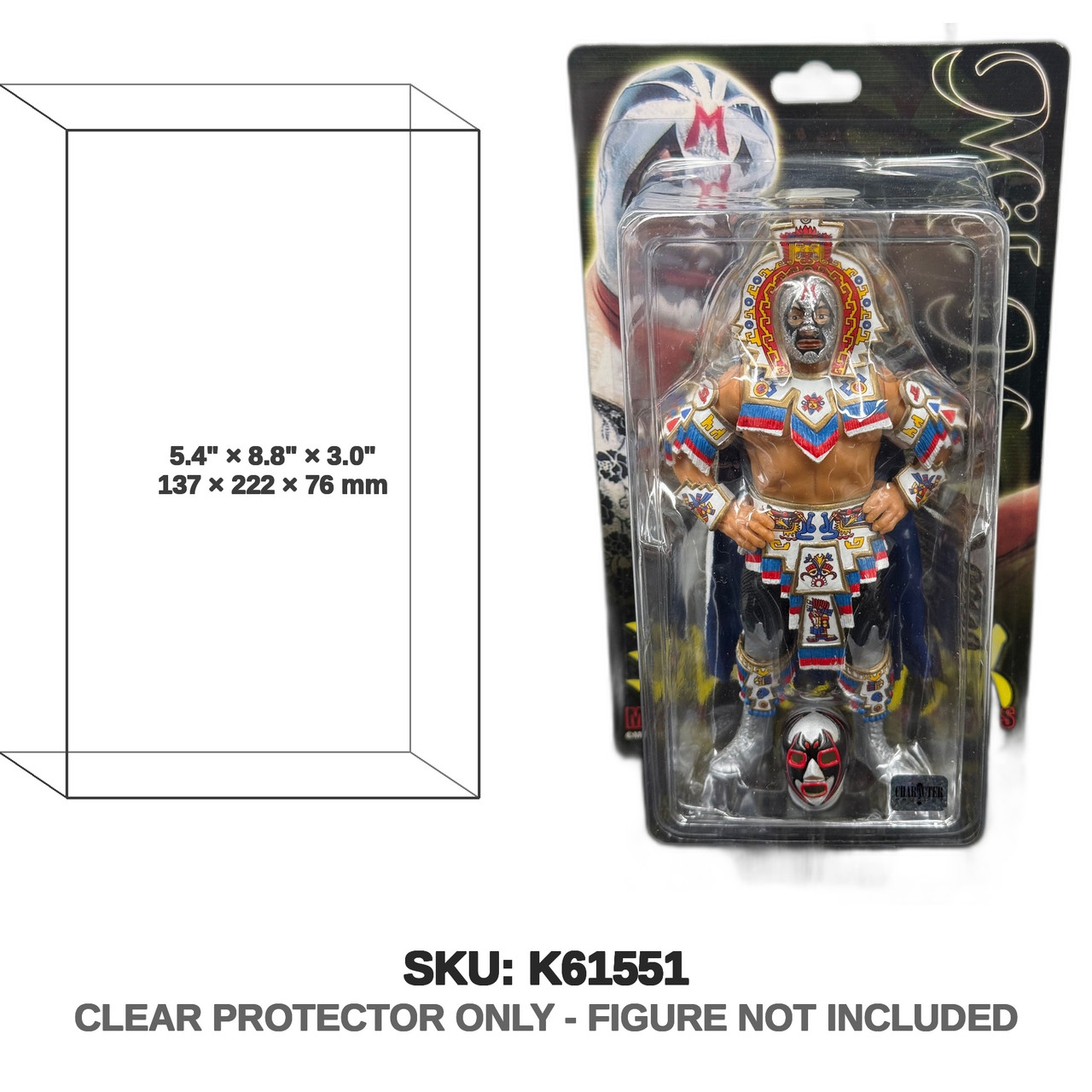 Character Product Lucha Libre Mil Mascaras Aztec Attire