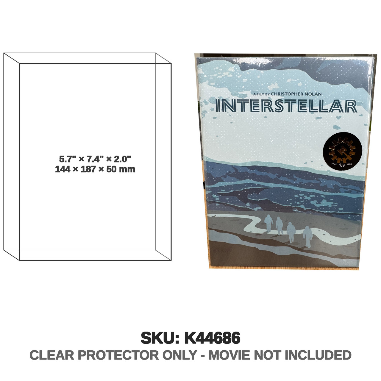 Interstellar (Blufans OAB #70) (WWA 4K UHD/2D Blu-ray Steelbook)